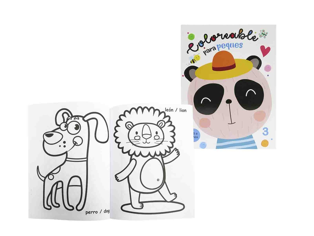 COLOREABLE PARA PEQUES 4T
