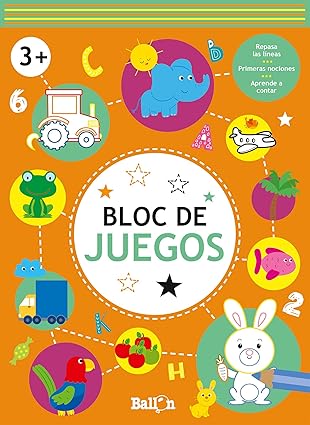BLOC DE JUEGOS +3  - REPASA NARANJA