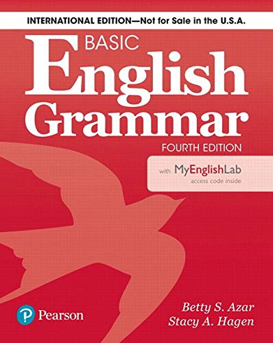 BASIC ENGLISH GRAMMAR 4E STUDENT BOOK WITH MYLAB ENGLISH, INTERNATIONAL EDITION