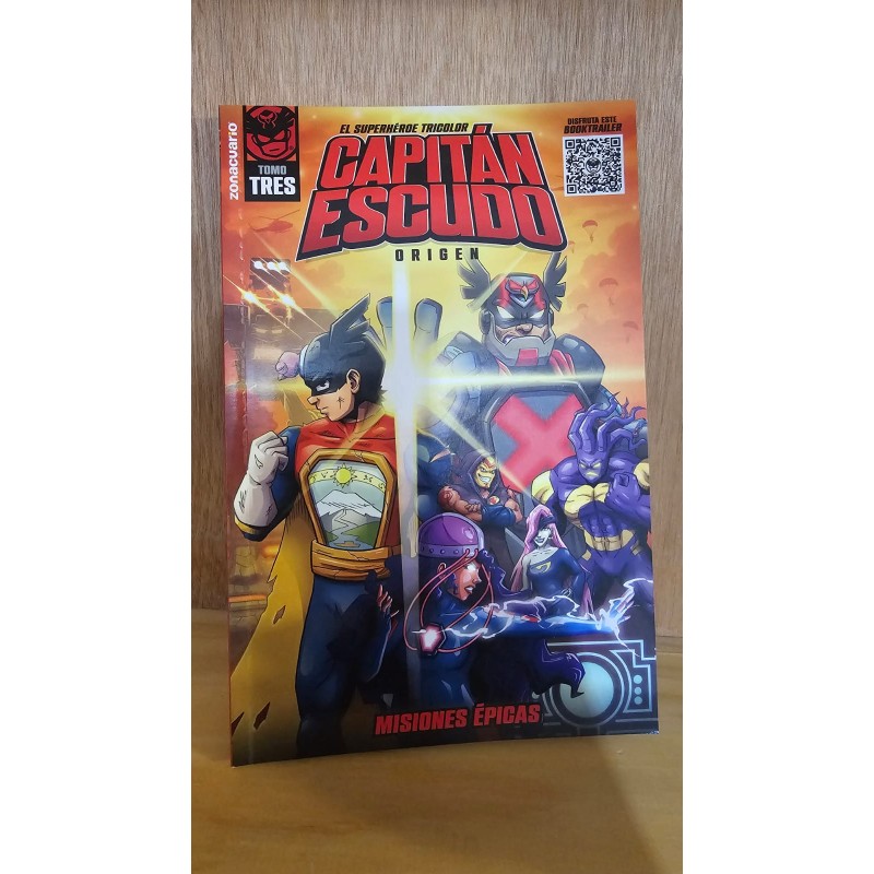 COMIC CAPITÁN ESCUDO 3: MISIONES ÉPICAS