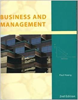 BUSINESS AND MANAGEMENT