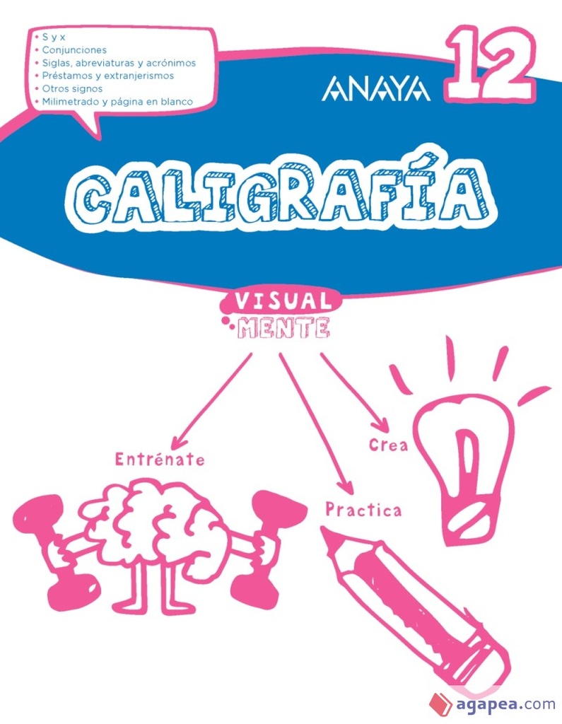 CALIGRAFÍA 12. 6º EDUCACION PRIMARIA