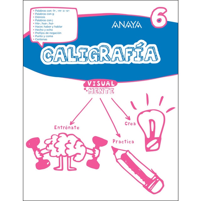 CALIGRAFÍA 6. 3º EDUCACION PRIMARIA