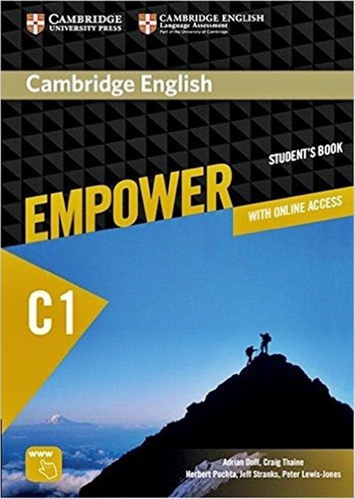 CAMBRIDGE ENGLISH EMPOWER STUDENTS PACK & ONLINE WORKBOOK  ADVANCED C1