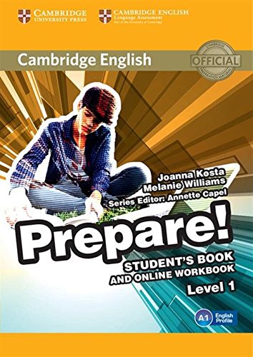 CAMBRIDGE ENGLISH PREPARE LV 1 STUDENTS BOOK AND ONLINE WORKBOOK