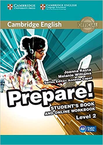 CAMBRIDGE ENGLISH PREPARE LV 2 SB AND ONLINE WORKBOOK