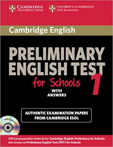 CAMBRIDGE PET FOR SCHOOLS SELF-STUDY PACK 1