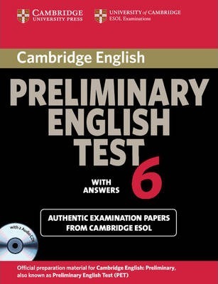 CAMBRIDGE PET SELF-STUDY PACK 6