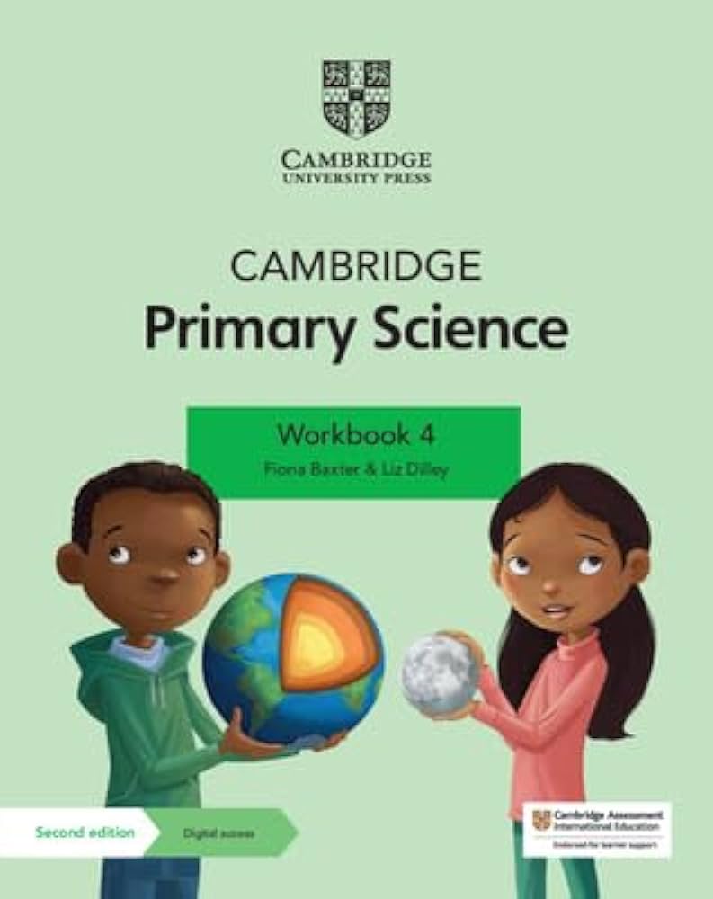 CAMBRIDGE PRIMARY SCIENCE WORKBOOK 4 WITH DIGITAL ACCESS 1 YEAR