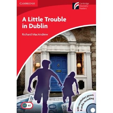 CDR 1 A LITTLE TROUBLE IN DUBLIN BOOK WITH CD-ROM AND AUDIO CD PACK