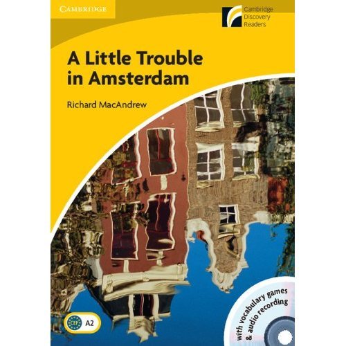 CDR 2-A LITTLE TROUBLE IN AMSTERDAM BOOK WITH CD-ROM AND AUDIO CD PACK