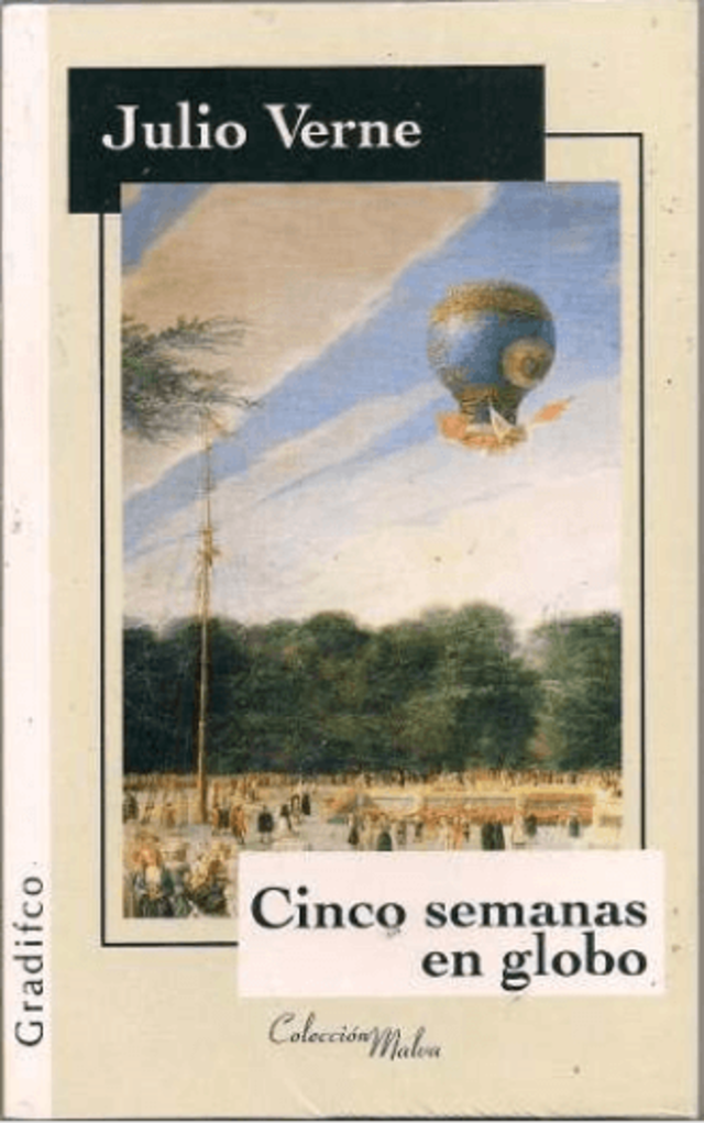 CINCO SEMANAS EN GLOBO (COL. MALVA)