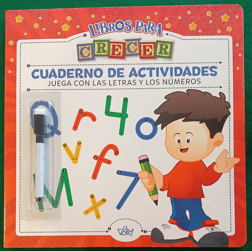 CUADERNO DE ACTIVIDADES JUEGA CON LAS LETRAS Y LOS NUMEROS 