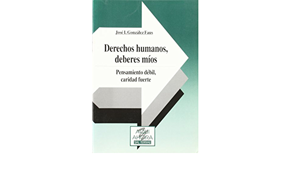 DERECHOS HUMANOS DEBERES MIOS