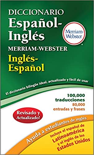 DICCIONARIO ESPAÑOL-INGLES MERRIAM-WEBSTER INGLES-ESPAÑOL