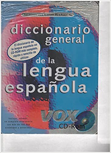 DICCIONARIO GENERAL DE LA LENGUA ESPAÑOLA EN CD-ROM         