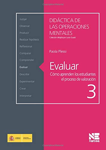 DIDACTICA DE LAS OPERACIONES MENTALES EVALUAR 3