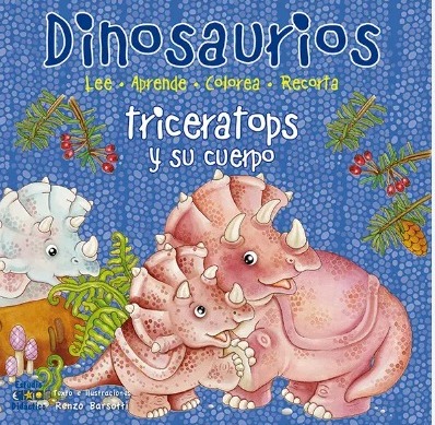 DINOSAURIOS TRICERATOPS Y SU CUERPO 