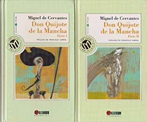 DON QUIJOTE DE LA MANCHA (TOMO 1-2) ENCUADERNADA            