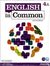 ENGLISH IN COMMON 4 SB/WB A W/ACTIVEBOOK AND MYLAB, 1/E