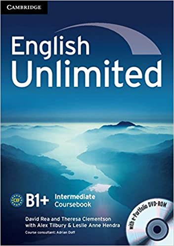 ENGLISH UNLIMITED COURSEBOOK INTERMEDIATE WITH E-PORTFOLIO