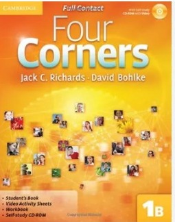 FOUR CORNERS 1B  FULL CONTACT WITH SELF STUDY CD-ROM 
