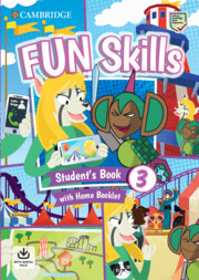 FUN SKILLS LEVEL 3 STUDENTS BOOK AND HOME BOOKLET WITH ONLINE ACTIVITIES