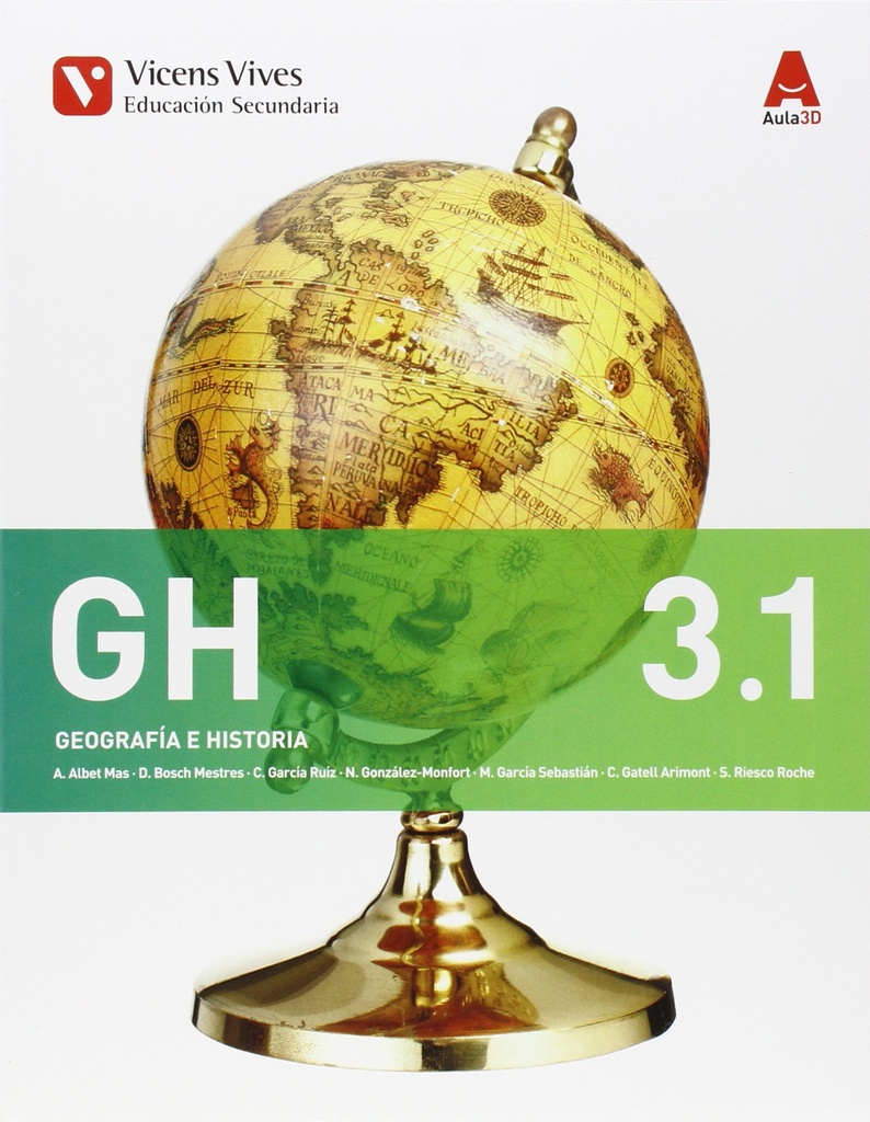 GH 3. GEOGRAFIA E HISTORIA. LIBRO 1 Y 2. (AULA 3D)
