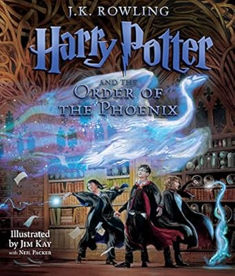 HARRY POTTER AND THE ORDER OF THE PHOENIX #5 ILLUSTRATED EDITION