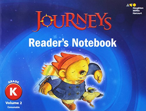 JOURNEYS VOL. 2 GR K READERS NOTEBOOK