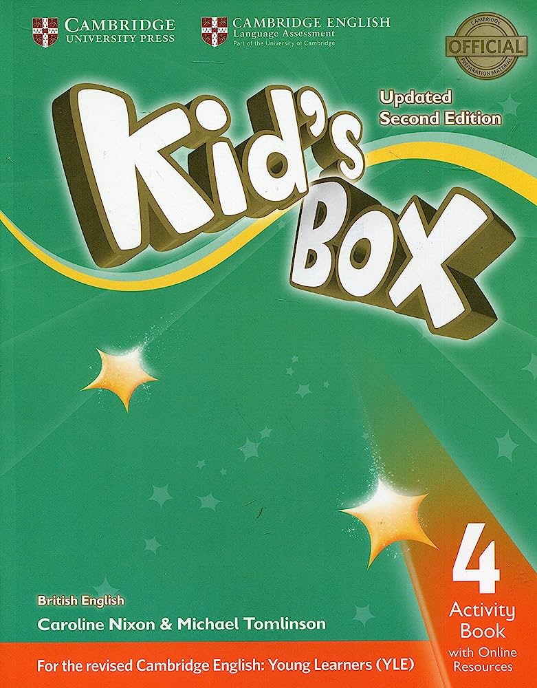 KIDS BOX 2ED LV 4 ACTIVITY BOOK WITH ONLINE RESOURCES EXAM UPDATE