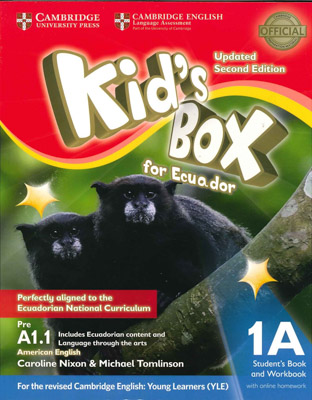 KIDS BOX FOR ECUADOR 1A - 2ND EDITION - STUDENTS BOOK AND WORKBOOK FULL COMBO WITH ONLINE RESOURCES   