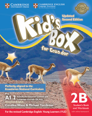 KIDS BOX FOR ECUADOR 2B - 2ND EDITION - STUDENTS BOOK AND WORKBOOK FULL COMBO WITH ONLINE RESOURCES   