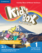 KIDS BOX FOR ECUADOR LV 1 STUDENTS BOOK AND WORKBOOK WITH ONLINE RESOURCES