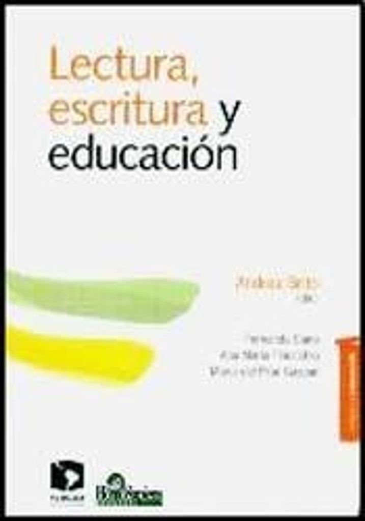 LECTURA, ESCRITURA Y EDUCACION