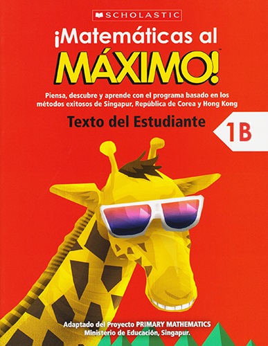 MATEMATICAS AL MAXIMO 1B TEXTO DEL ESTUDIANTE
