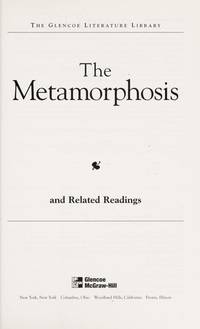 METAMORPHOSIS, THE (GLENCOE LITERATURE LIBRARY STUDY GUIDE)