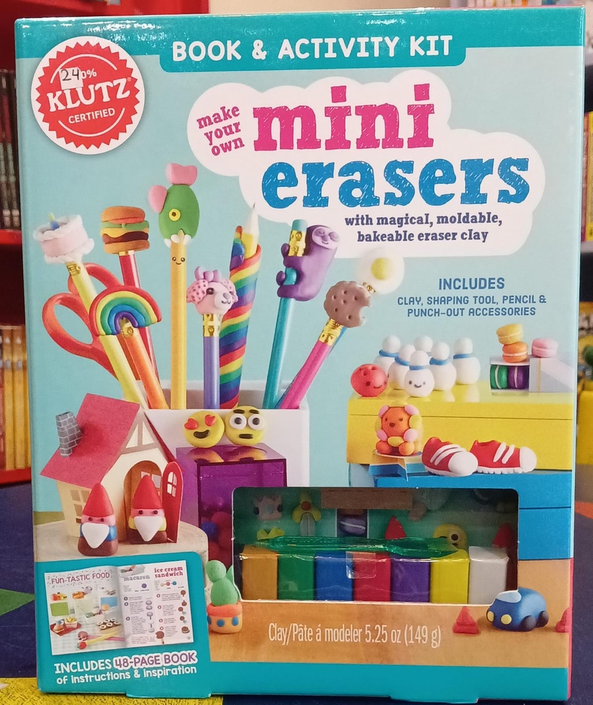 MINI ERASERS, MAKE YOUR OWN 
