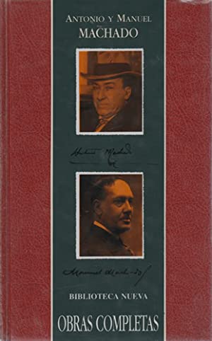 OBRAS COMPLETAS MANUEL Y ANTONIO MACHADO