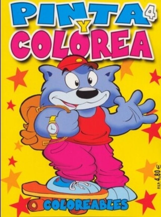 PINTA Y COLOREA 4T