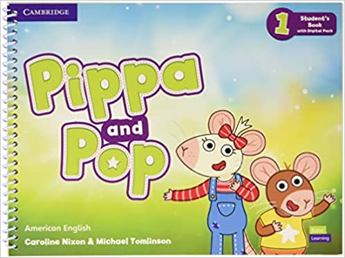 PIPPA AND POP LEVEL 1 STUDENTS BOOK WITH DIGITAL PACK INGLÉS AMERICANO