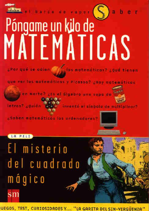 PONGAME UN KILO DE MATEMATICAS  (N-4 BARCO VAPOR SABER ROJA)