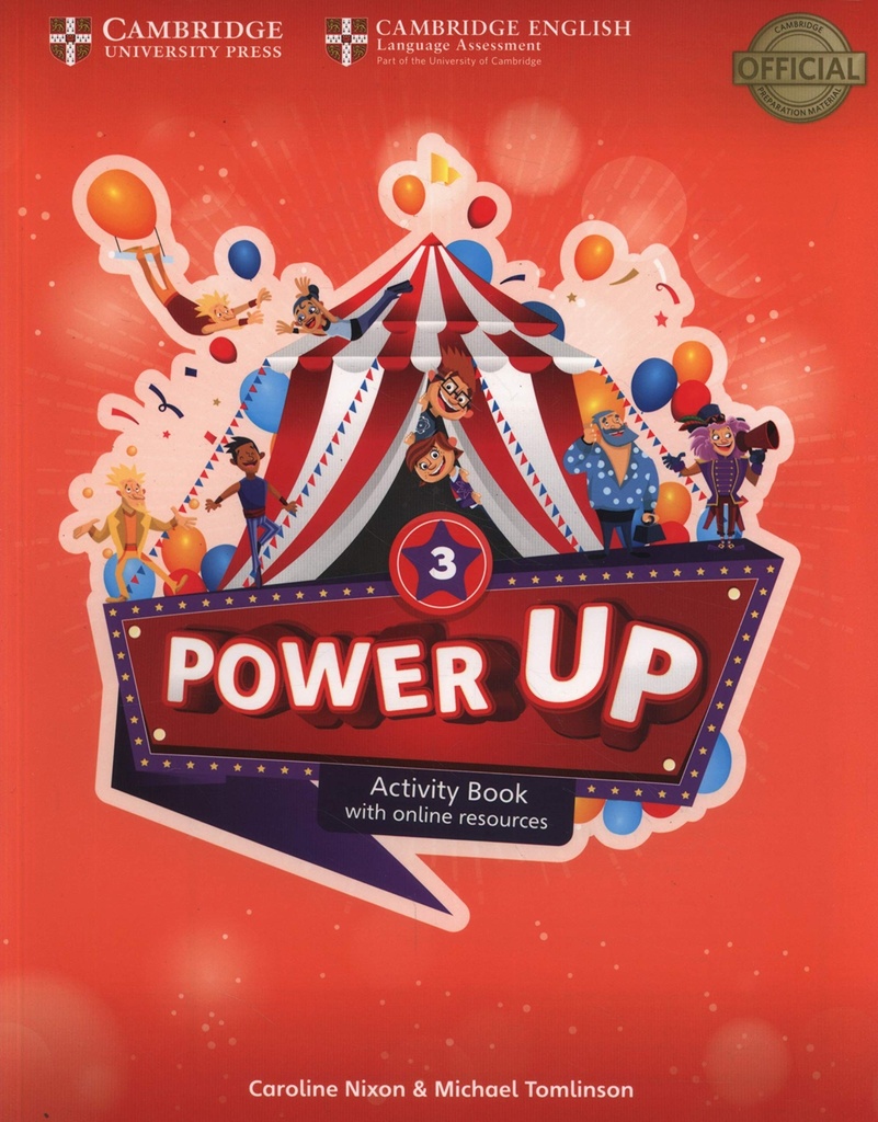POWER UP LEVEL 3 ACTIVITY BOOK WITH ONLINE RESOURCES AND HOME BOOKLET