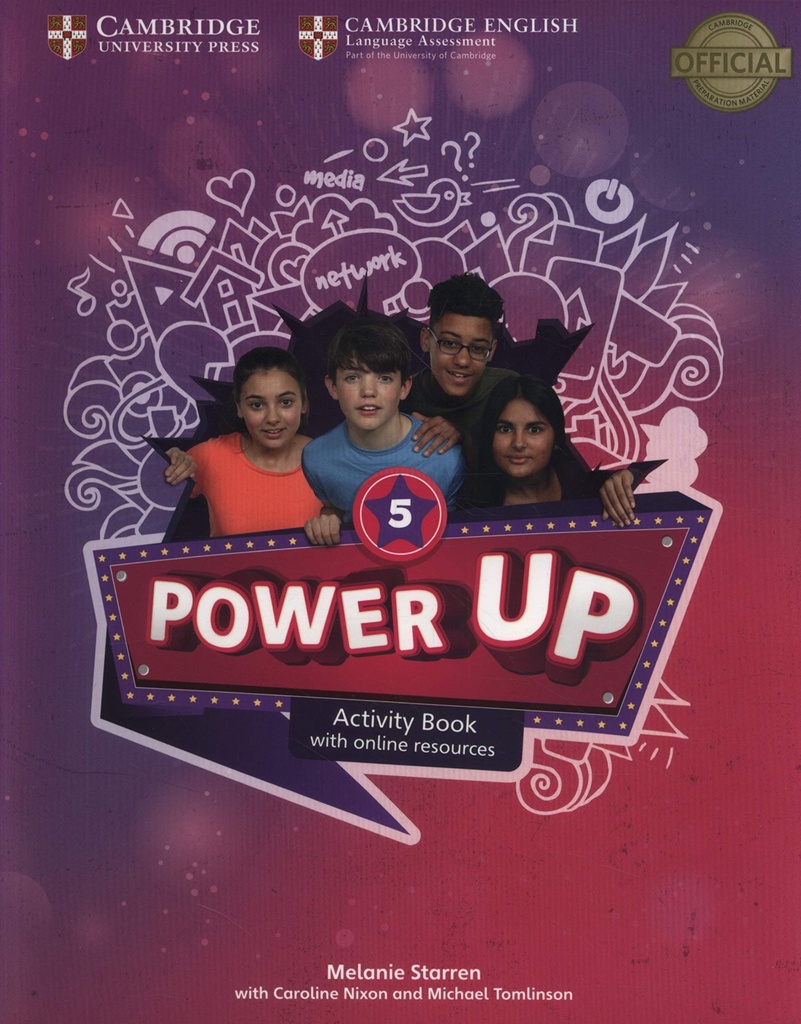 POWER UP LEVEL 5 ACTIVITY BOOK WITH ONLINE RESOURCES AND HOME BOOKLET