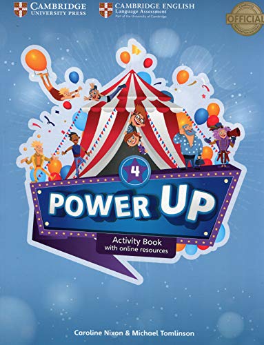 POWER UP LV 4 ACTIVITY BOOK WITH ONLINE RESOURCES AND HOME BOOKLET 