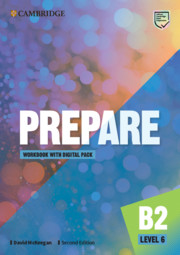 PREPARE LEVEL 6 SECOND EDITION WORKBOOK WITH DIGITAL PACK