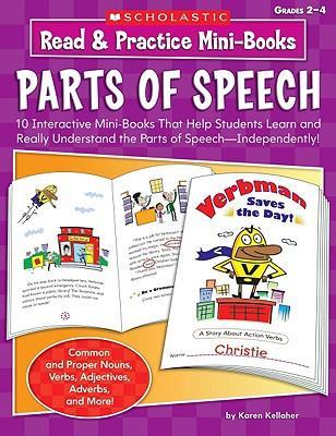 READ AND PRACTICE MINI BOOKS PARTS OF SPEECH GR 2-4