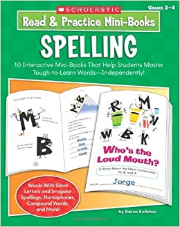 READ AND PRACTICE MINI BOOKS SPELLING GR 2-4