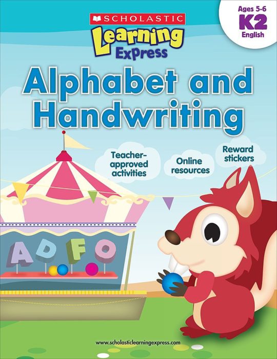 SCHOLASTIC LEARNING EXPRESS ALPHABET AND HANDWRITING