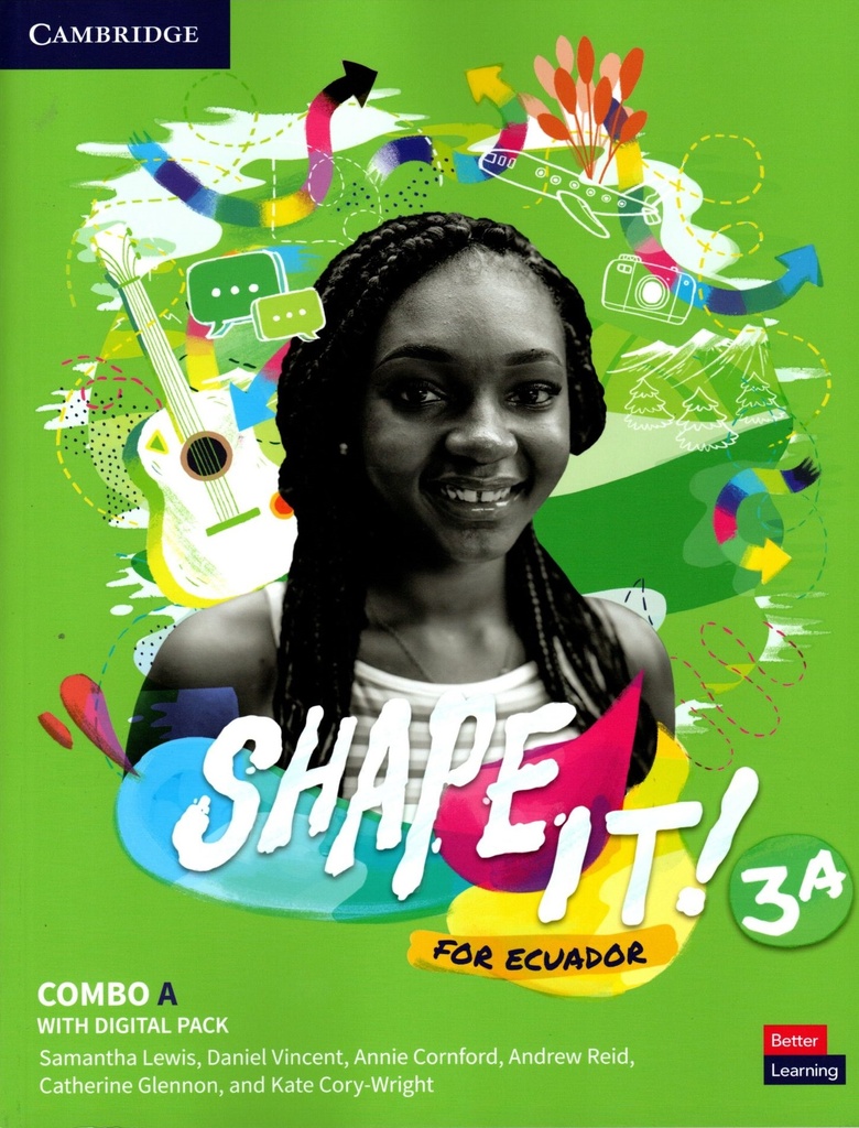 SHAPE IT FOR ECUADOR LEVEL 3A COMBO STUDENTS  BOOK AND WORKBOOK WITH PRACTICE EXTRA